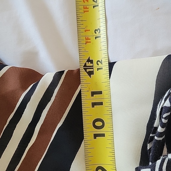 Trina Turk Bonita Silk Print Dress Brown Size 0 MSRP$328 - Picture 14 of 16